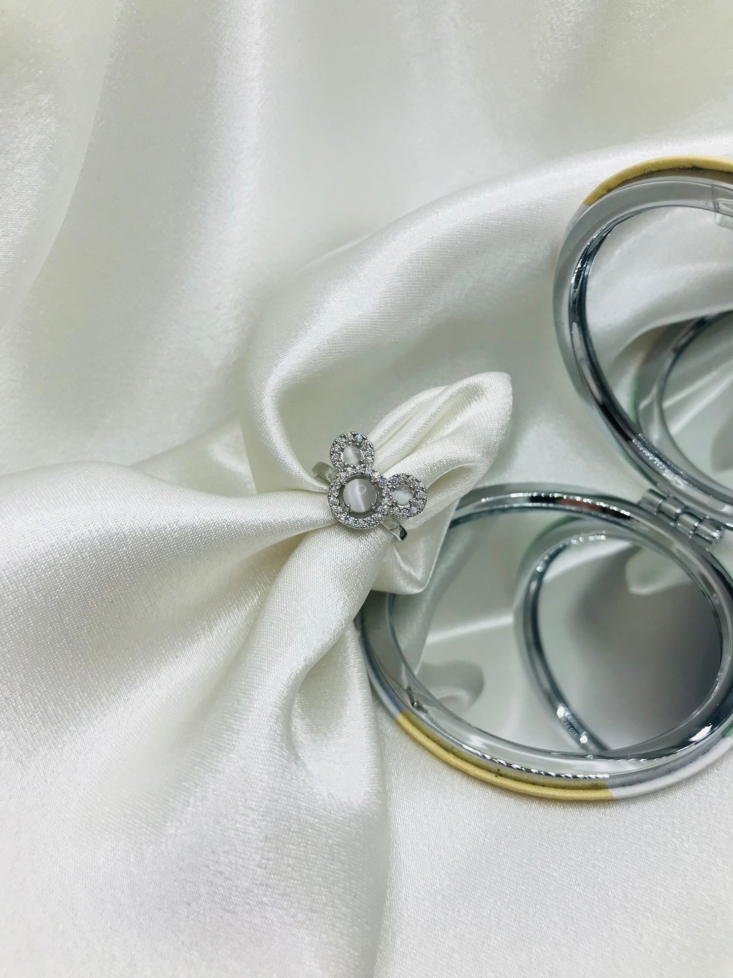 Teddy Bear Diamond Ring