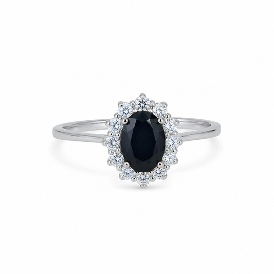 Sterling Silver Gemstone Ring