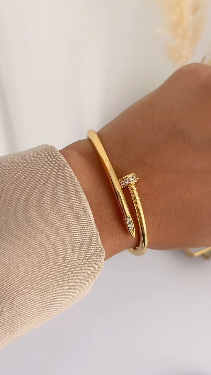 Cartier Inspired Fancy Nail Handcuff