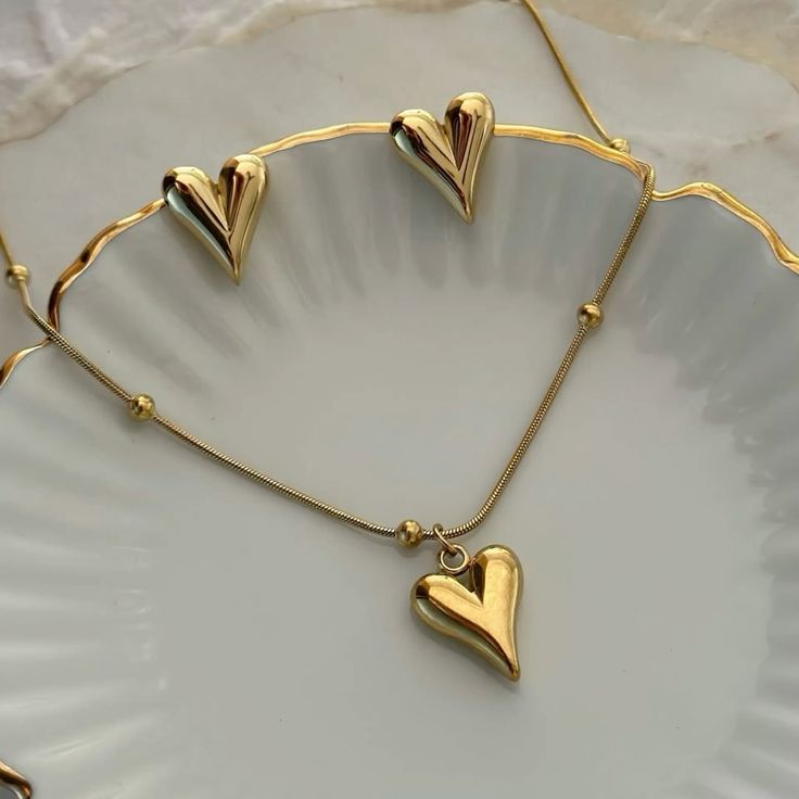 Heart stainless jewelry