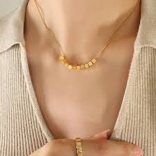 Cubic Square Charm Pendant