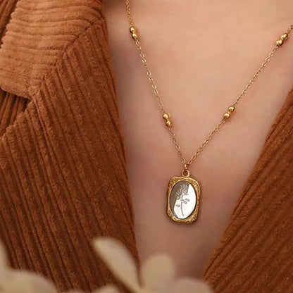 pinterest Inspired Gold Pendant
