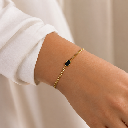 stainless goldplated bracrelet