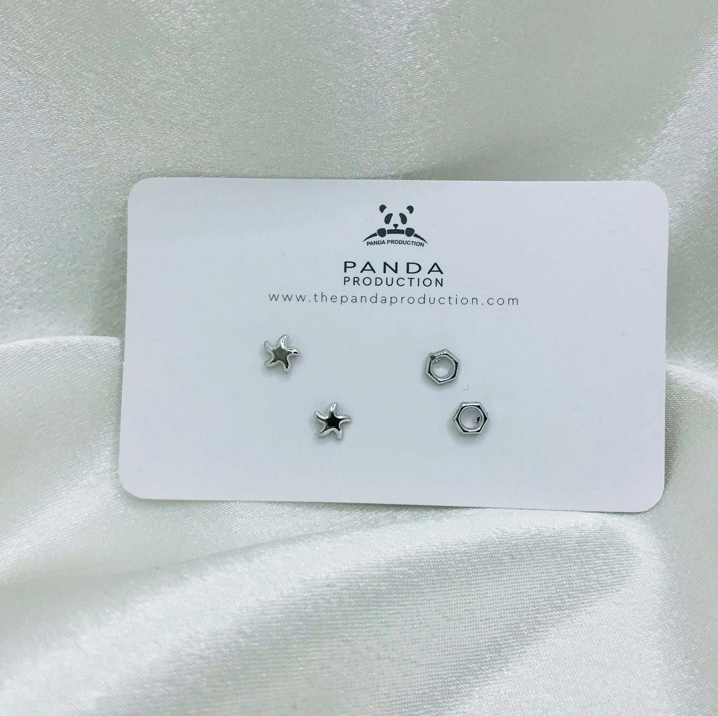Star Circle Ear-stud