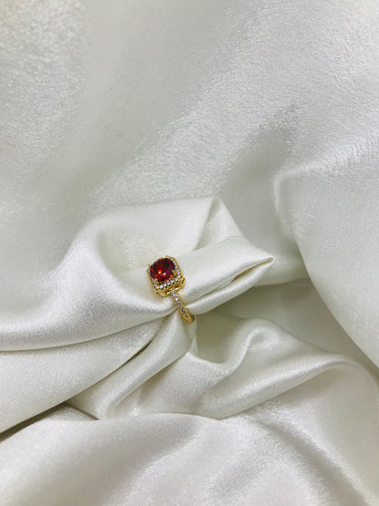 Golden Ember Ring