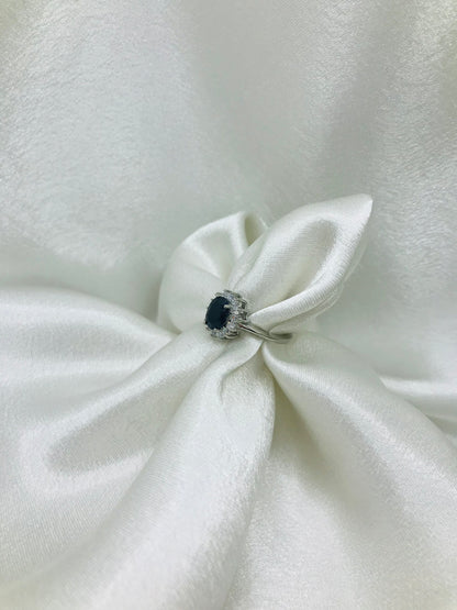 Sterling Silver Gemstone Ring