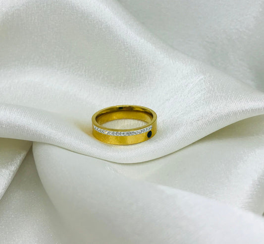 Zirconia Designer Crown Ring