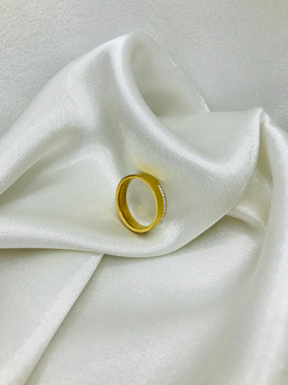 Zirconia Designer Crown Ring