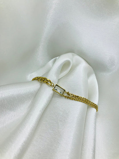Vintage Double Chain bracelet