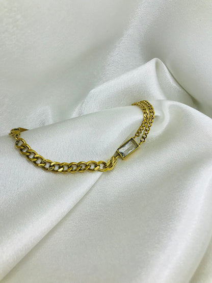Vintage Double Chain bracelet
