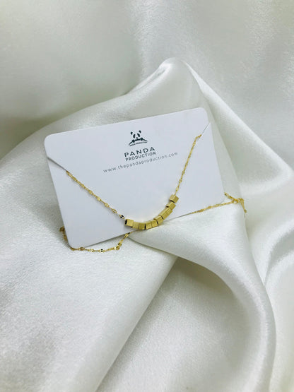 Cubic Square Charm Pendant