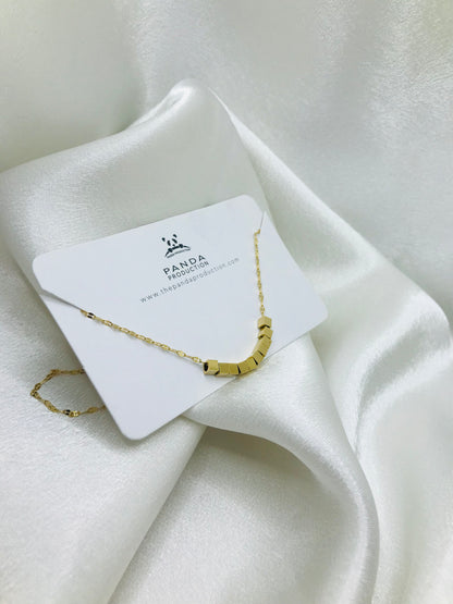 Cubic Square Charm Pendant