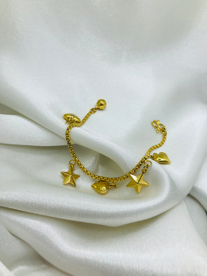 Gold Chain Brecelet