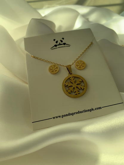 Snow Flake Gold Jewelry