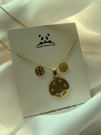 Snow Flake Gold Jewelry