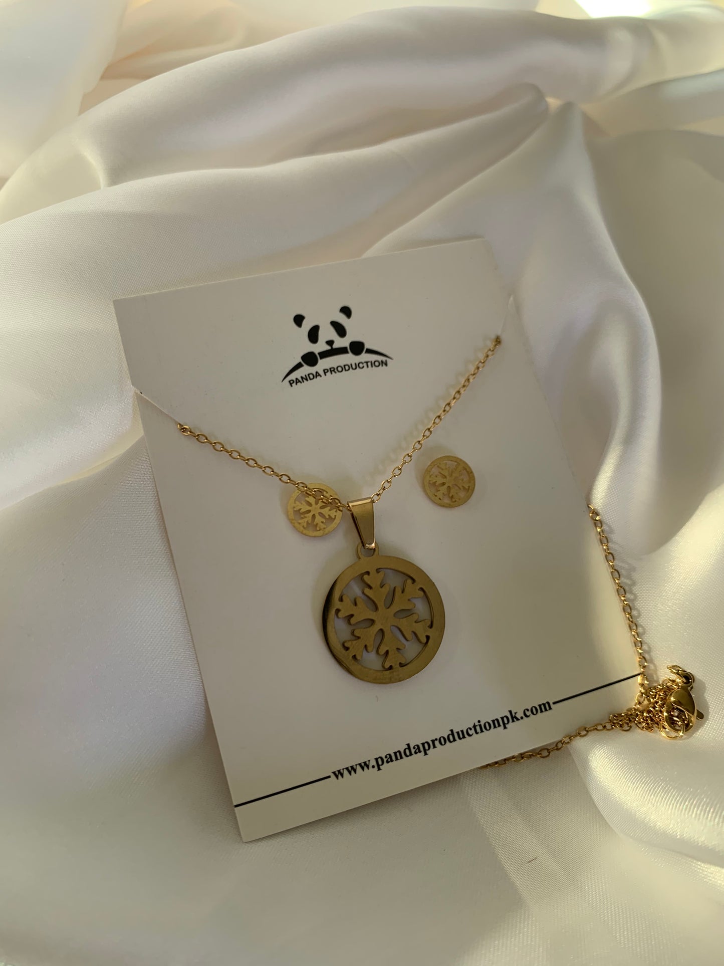 Snow Flake Gold Jewelry