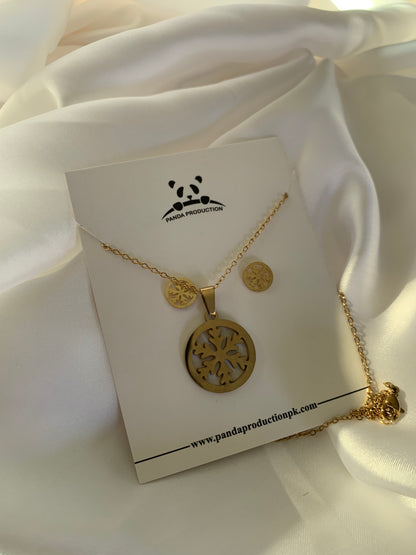 Snow Flake Gold Jewelry