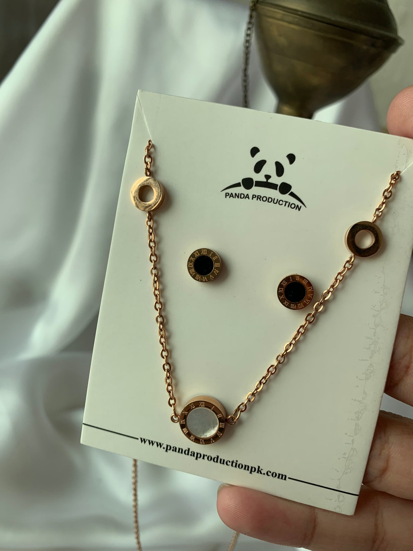 Stainless Rose Gold set