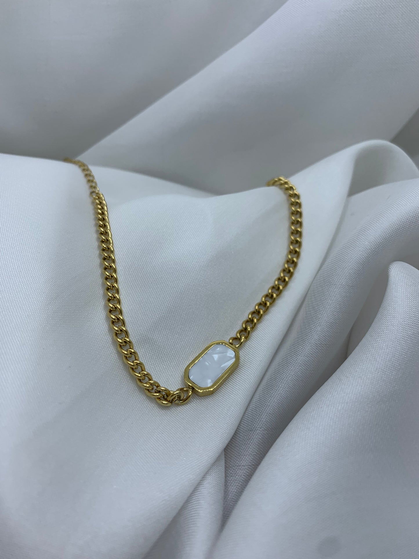 stainless goldplated bracrelet