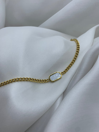 stainless goldplated bracrelet