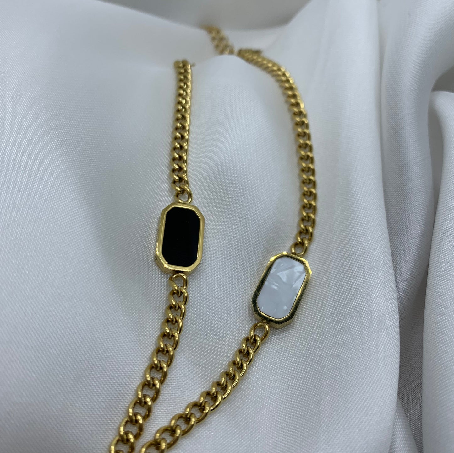 stainless goldplated bracrelet