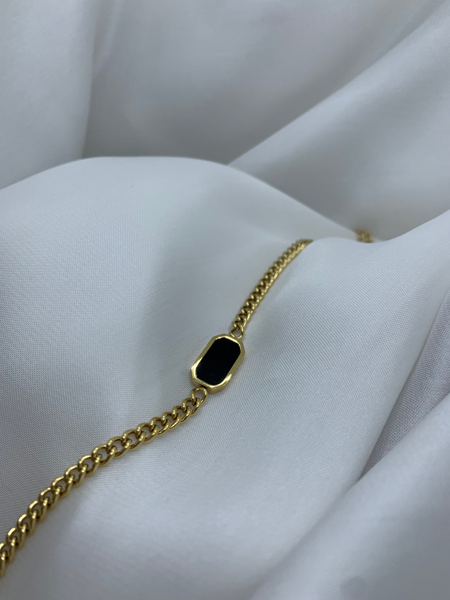 stainless goldplated bracrelet