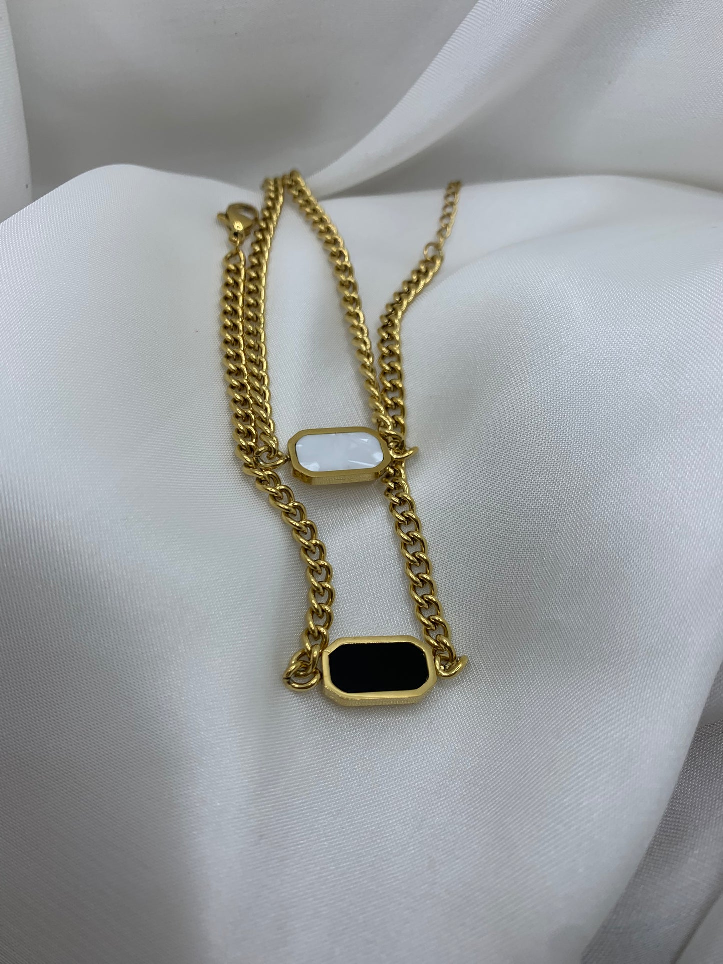 stainless goldplated bracrelet