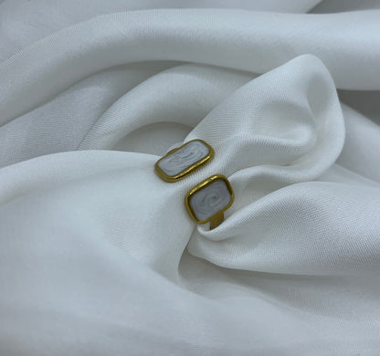 Doubble Rectangle Ring