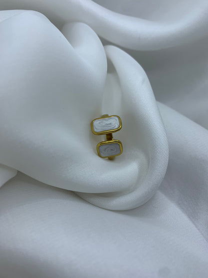 Doubble Rectangle Ring