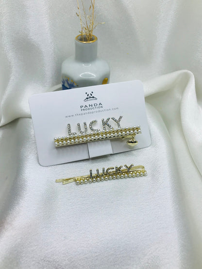 Lucky Pearl Hairpin Set