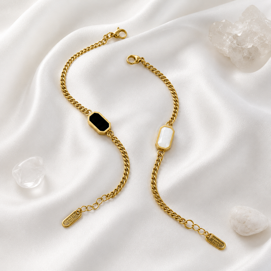 stainless goldplated bracrelet