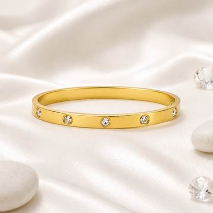 Cartier Inspired Full Stone Handcuff