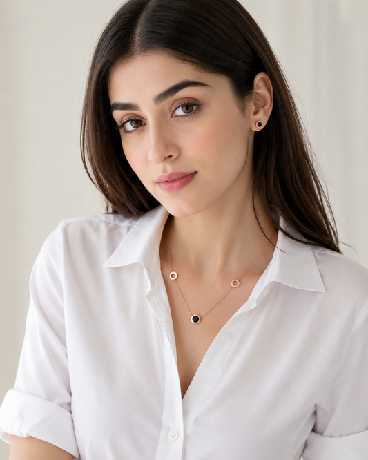 Stainless Rose Gold set