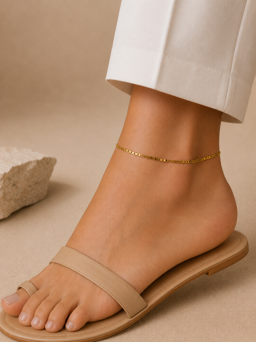 Shimmer Chain Anklet
