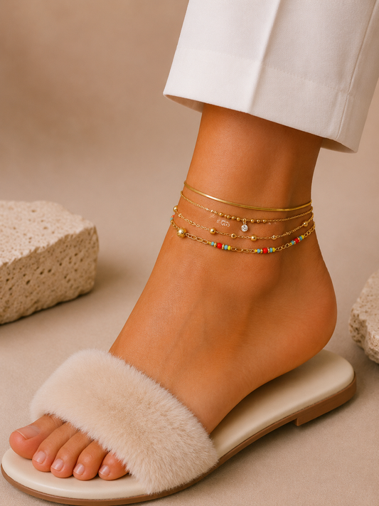 Chain Anklet set