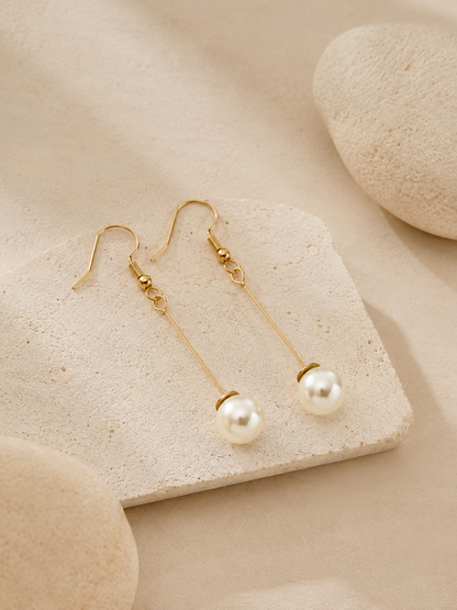 Long Pearl Daily Wear Earring