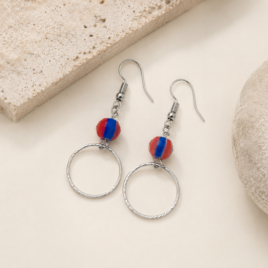 Colorful bead Earring
