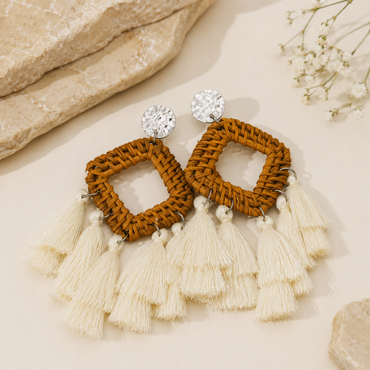 Long Tassel Earrings