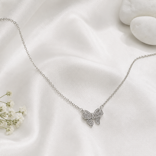 Bow Design Charming Necklace