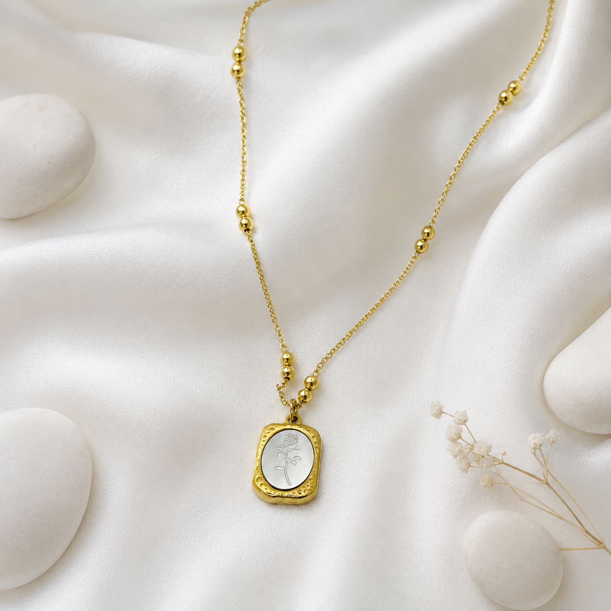 pinterest Inspired Gold Pendant