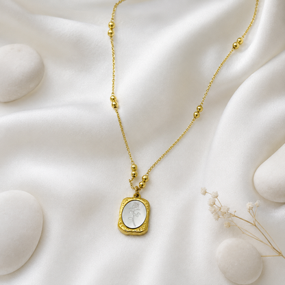 pinterest Inspired Gold Pendant