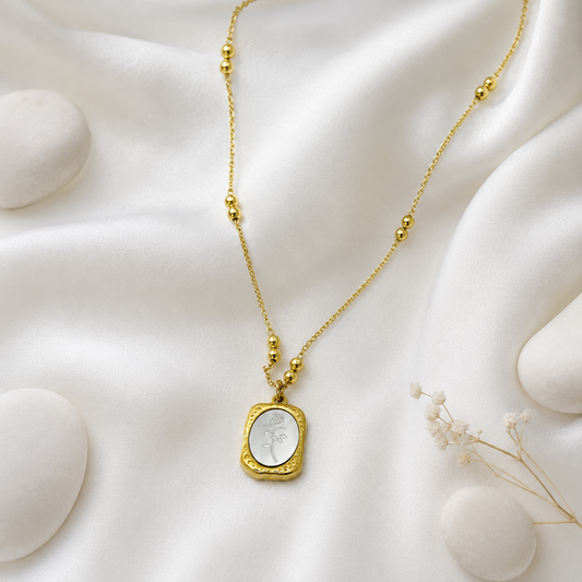 pinterest Inspired Gold Pendant