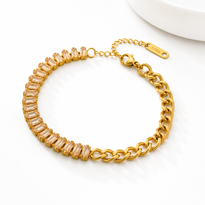 Crystal Chain Bracelet