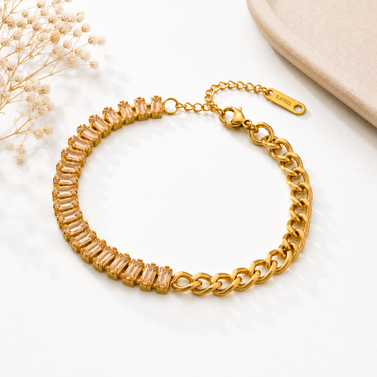Crystal Chain Bracelet