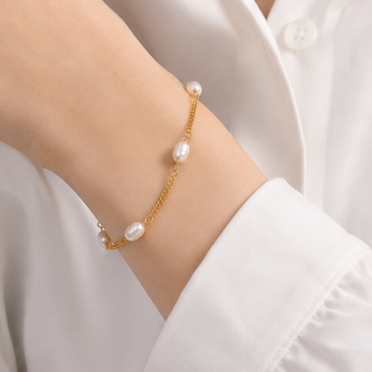 Pearl Link Bracelet