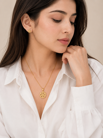Snow Flake Gold Jewelry
