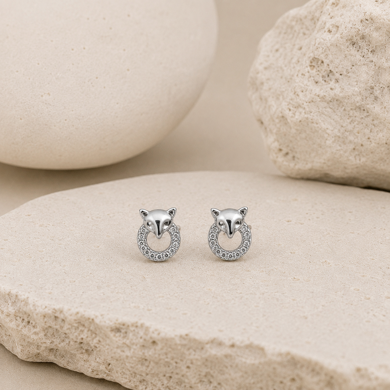 Owl Stud Earrings