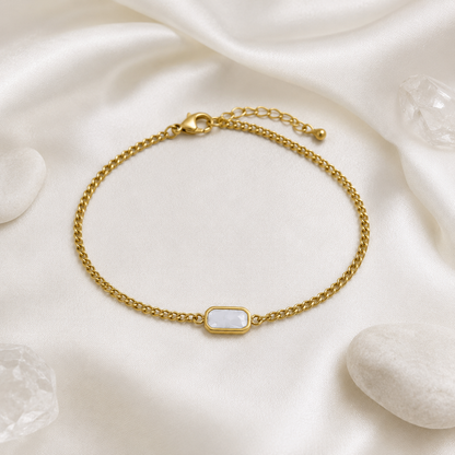 stainless goldplated bracrelet