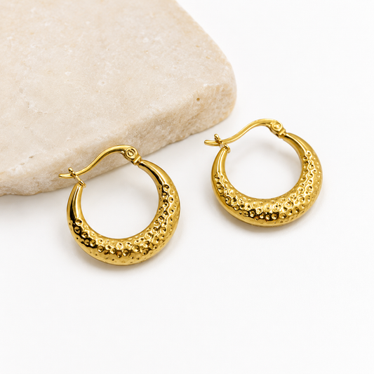 Classic Gold plated Hoop