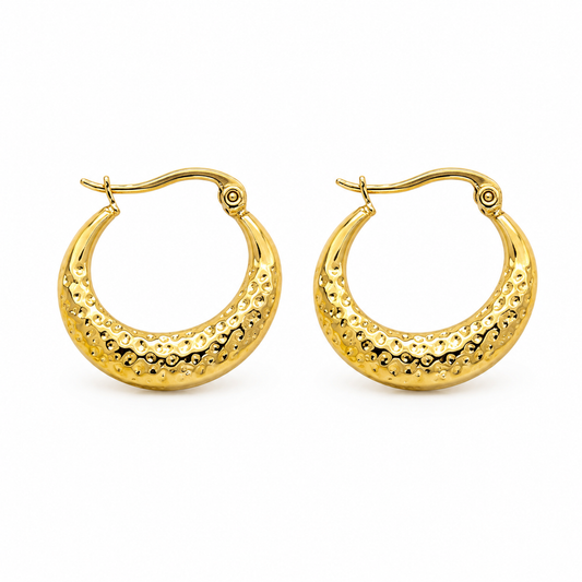 Classic Gold plated Hoop